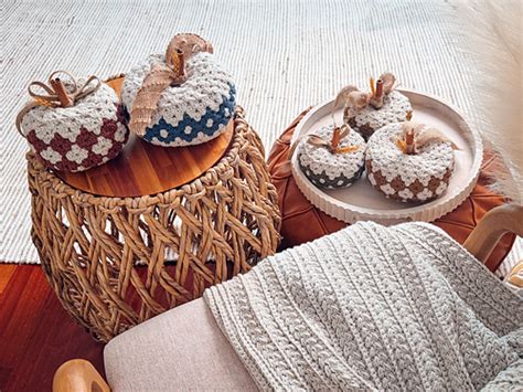 Ravelry Diamond Granny Stitch Crochet Pumpkin Pattern By Briana K Designs