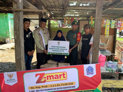 Terima Kasih Baznas Bone Bantuan Zakat Produktif Z Mart Sentuh Tiga