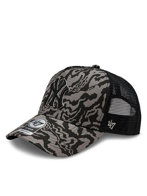 47 Brand Šiltovka MLB New York Yankees Tremor Camo Mesh 47 B TRCMS17GWP