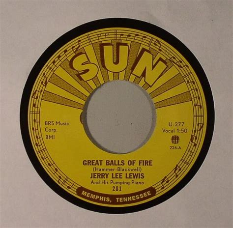 Jerry Lee LEWIS Great Balls Of Fire vinyl at Juno Records.