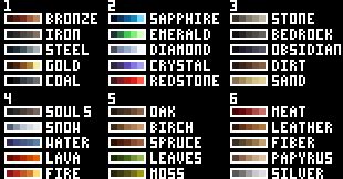 Palette Minecraft Texture Pack