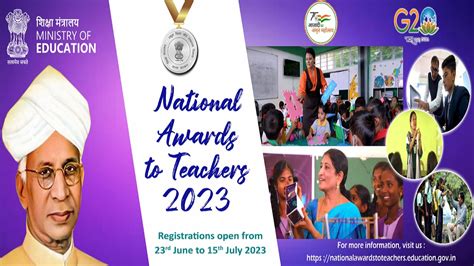 National Award For Teachers 2023 Nominations Deadline Extends To August 7