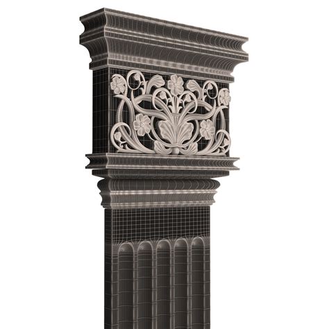 Fichier D Colonne Capital Design Pour Imprimante D