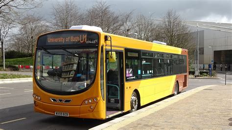 Limping Bus Volvo B7RLE Wright Eclipse 2 U1 To University Of Bath