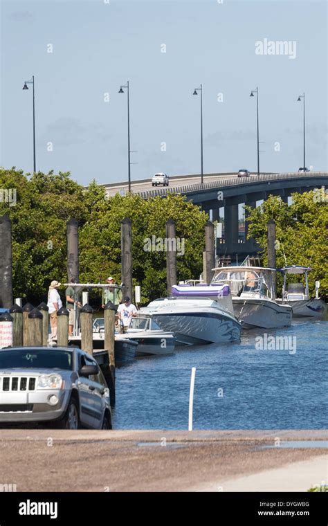 Waterfront in Punta Gorda, Florida, USA Stock Photo - Alamy