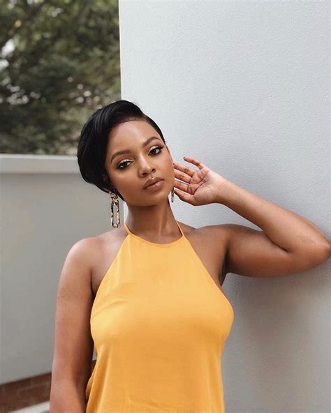 Mihlali N Hairstyles Mihlali Ndamase On Instagram Icon Living