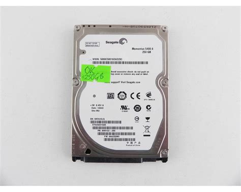 Купить Seagate Momentus ST9250315AS 250GB 2.5" SATA HDD жесткий диск ...
