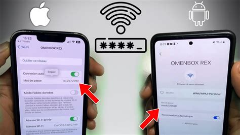 AFFICHER Le MOT DE PASSE Dun WiFi Sur IPhone Android SANS Apps