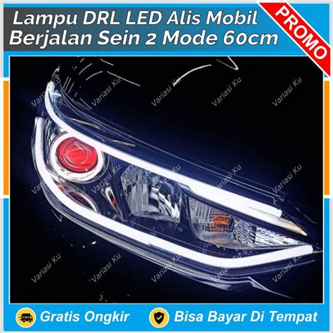 Jual Lampu Drl Led Alis Sen Mobil Berjalan Mode Cm Welcome Light