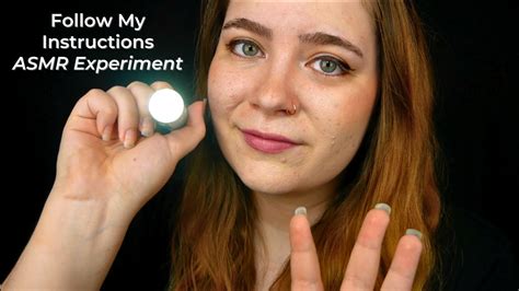 Eyes Closed Follow My Instructions Experiment—lights Hearing Tests