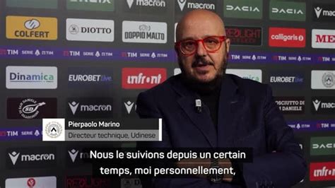 Mercato Udinese Pierpaolo Marino Mateo Retegui Nous Le Suivions