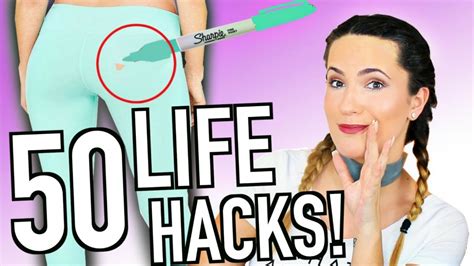 50 Simple Life Hacks To Improve Your Life Youtube