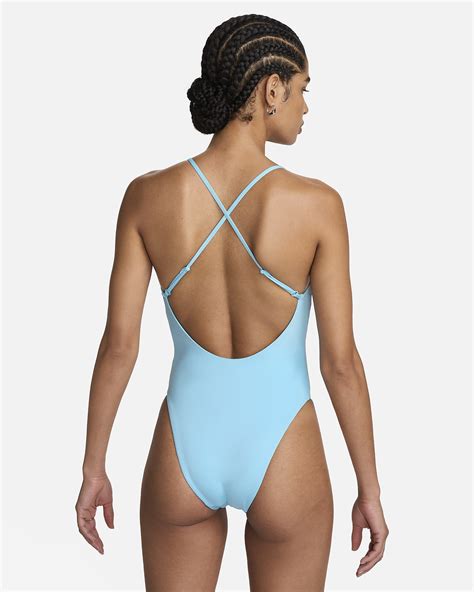 Nike Swim Sneakerkini 2 0 Womens Cross Back One Piece Swimsuit