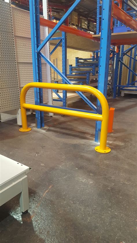 Pallet Racking Frame Protector Hoop Bollard Shelving Depot