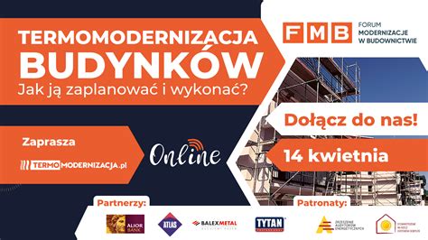 Termomodernizacja budynków Jak ją zaplanować i wykonać wydarzenie