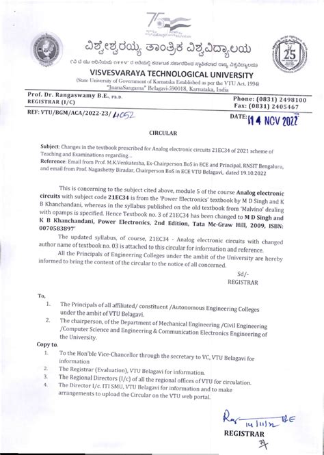 Ec Scheme And Syllabus Analog Electronic Circuits Aec Studocu