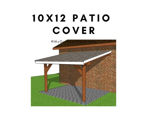 10x12 Lean To Patio Cover Plans