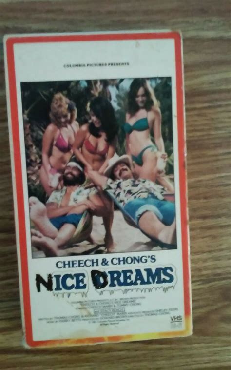 Cheech And Chongs Nice Dreams Vhs Columbia Pictures Rare