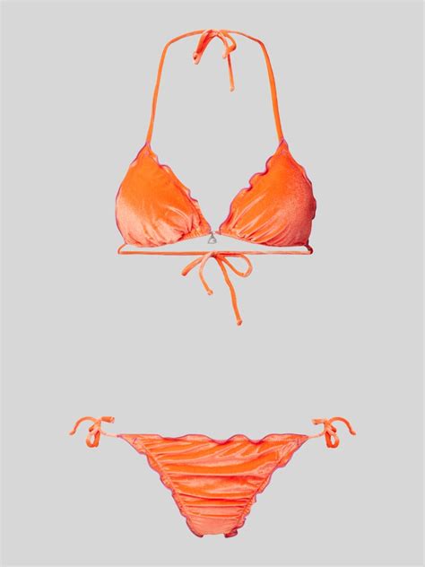 Banana Moon Bikini Set Mit Volantsaum Modell Ciroluma Neosun Orange Online Kaufen