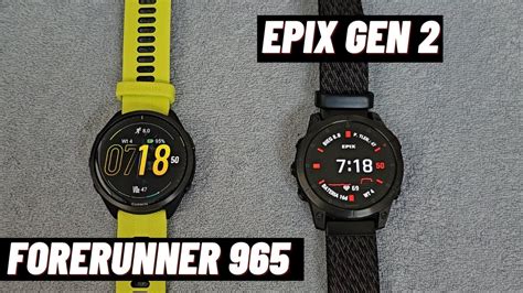 Garmin Epix Gen 2 Or Garmin Forerunner 965 Which One To Buy YouTube