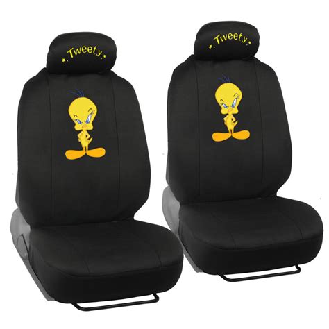 Looney Tunes Tweety Bird Seat Covers For Car And Suv Full Set Auto