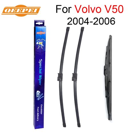 Qeepei Front And Rear Wiper Blade No Arm For Volvo V High