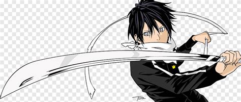 Anime Noragami Yato No Kami Desktop Anime Black Hair Manga Png PNGEgg