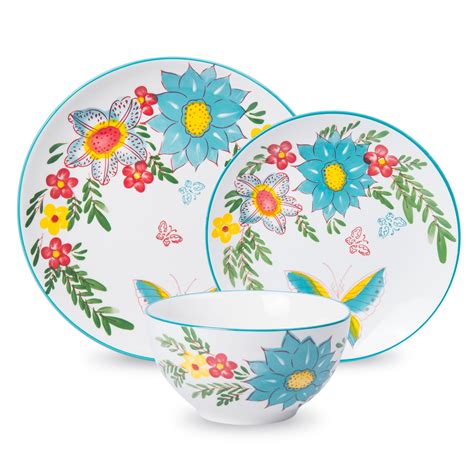 Dinnerware Sets Plates and Bowls Sets Plate Set Stoneware Dinnerware ...