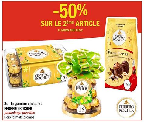 Promo La Gamme Chocolat Ferrero Rocher Chez Cora ICatalogue Fr