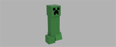 Archivo Stl Gratis Creeper Minecraftplan Para Descargar Y Imprimir En