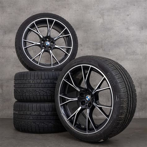 Bmw 20 Inch Rims M5 F90 M8 F91 F92 Styling M789 Winter Tires Wheels