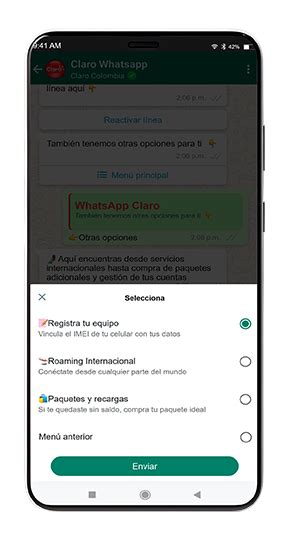 Entérate cómo registrar tu IMEI en Whatsapp Claro Colombia