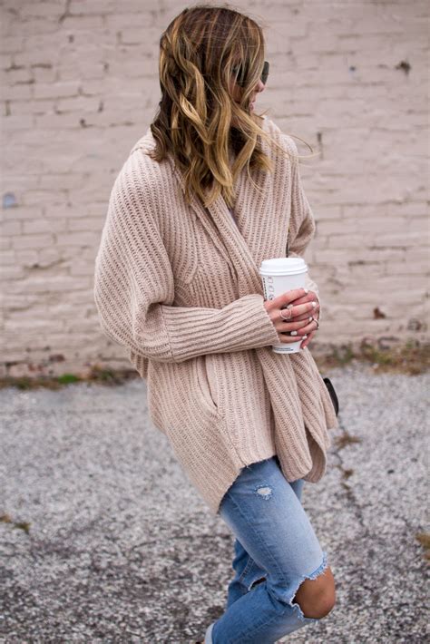 Cozy Blush Cardigan