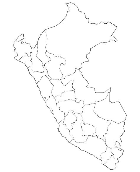 Mapa Del Perú Para Colorear Hot Sex Picture