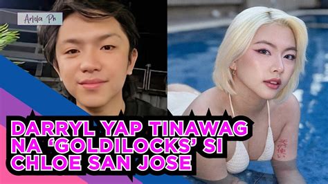 DARRYL YAP TINAWAG NA GOLDILOCKS ANG GF NI CARLOS YULO NA SI CHLOE