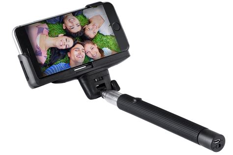 Support Pour T L Phone Mobile I Chic Gear Perche Selfie Extensible