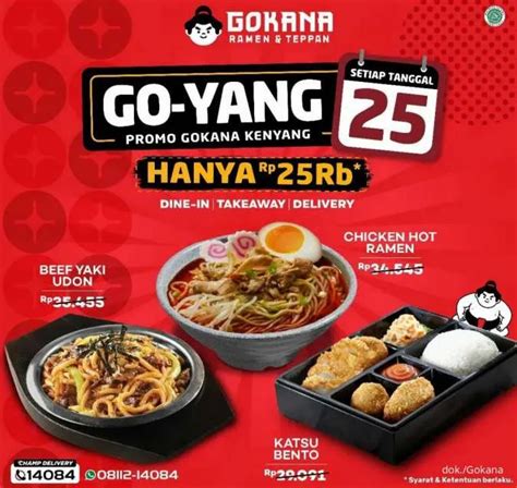 Khusus Tanggal Promo Gokana September Paket Goyang Serba Rp