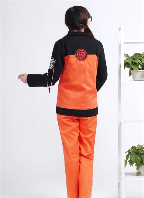 Anime Naruto Cosplay Costumes Shippuden Uzumaki 2nd Outfit Uniforms Set