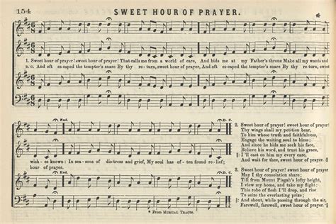 Sweet Hour Of Prayer Hymnology Archive