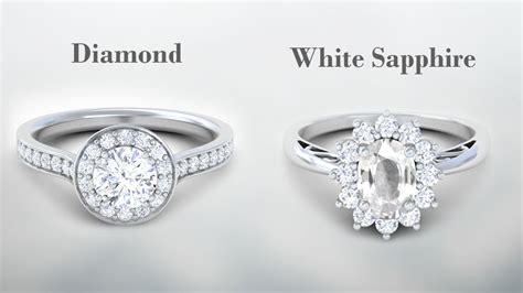 White Sapphire Vs Diamond The Differences Gemsny