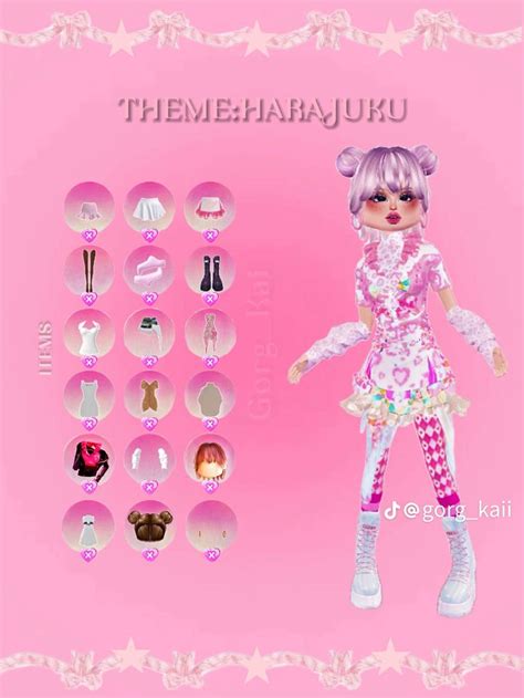 Non Vip Outfit Dress To Impress Harajuku Dtiroblox In