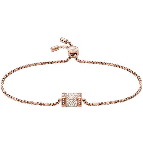 ARMANI WOMAN BRACELET ROSE GOLD Sunlab Malta