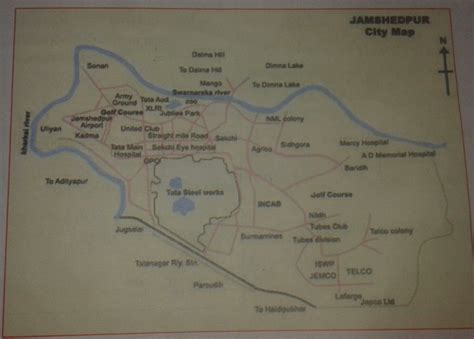 Jamshedpur On India Map At Rita Ellis Blog