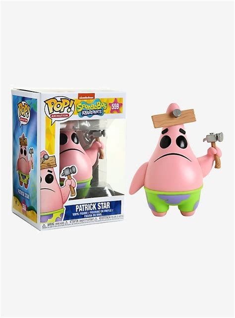 Funko Pop Spongebob Squarepants Patrick Star With Board Nerdom