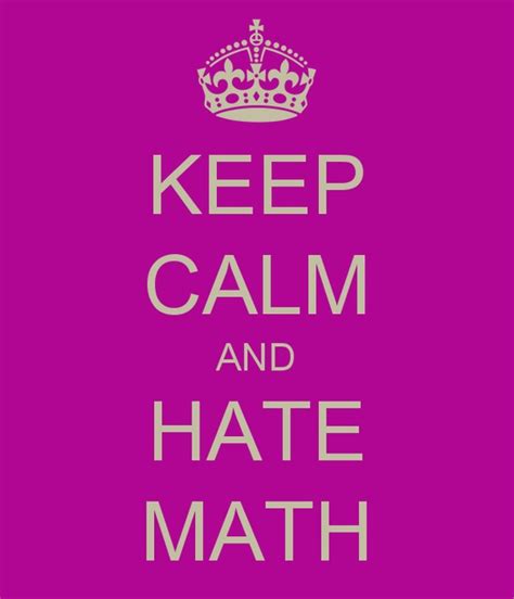 I Hate Math Wallpaper