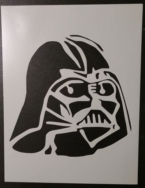 Darth Vader 1 Stencil My Custom Stencils