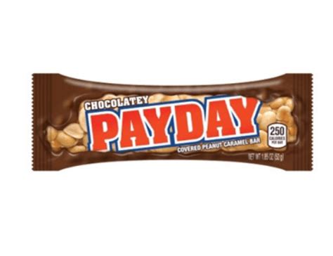 Hershey Payday Chocolatey Bar 185oz 24 Count Pacific Distribution