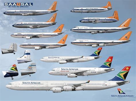 Saa Planes Through The Ages South African Airways South African