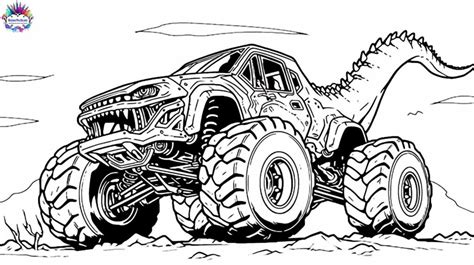 Carro Monstro Para Colorir - Desenhos De Carros Hot Wheels Para Colorir Desenhos Para Colorir Hot