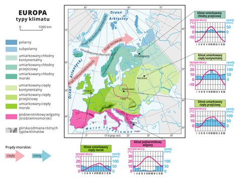 View Wykonaj Zadania Na Podstawie Mapy Stref Klimatycznych Europy Z